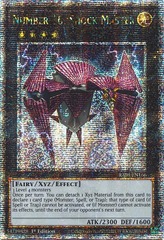Number 16: Shock Master - RA04-EN166 - Quarter Century Secret Rare - 1st Edition